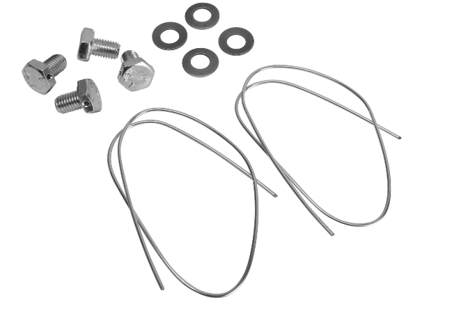 37/40 Sedan Stainless Hood Hinges
